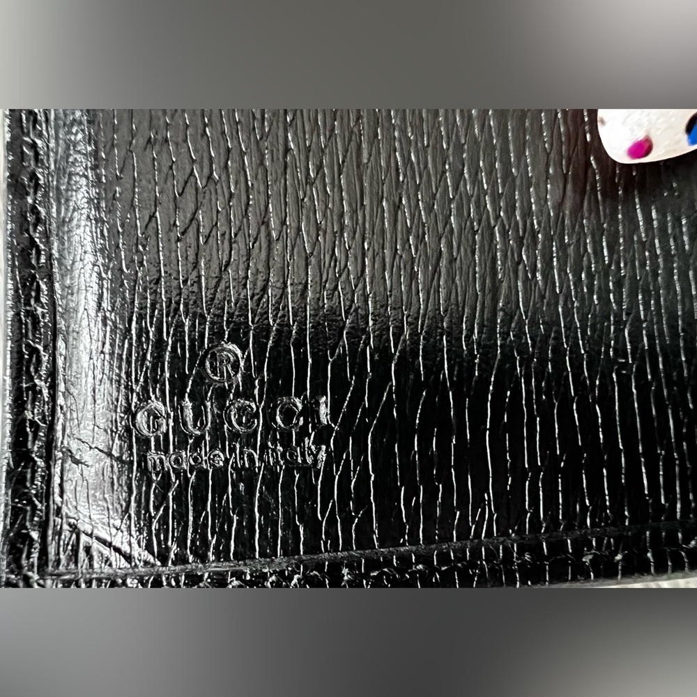 Gucci Black Interlocking G Logo Wallet. - Picture 5 of 13
